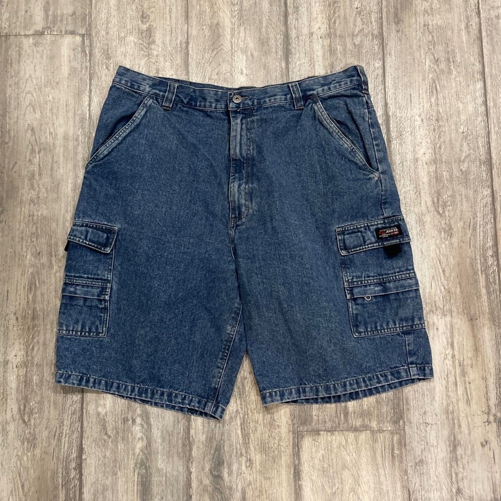 Wrangler denim cargo skater shorts